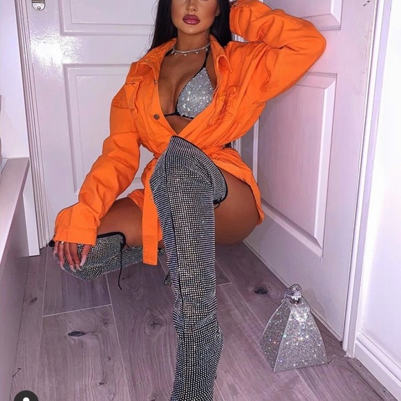 LAST ONE NEW Black Jeweled Two Piece Bikini - Picture 10 of 15